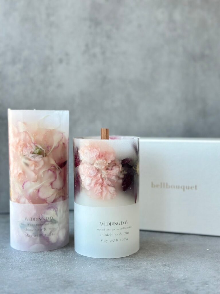 カーネーション アフターブーケキャンドル bellbouquet(ベルブーケ)