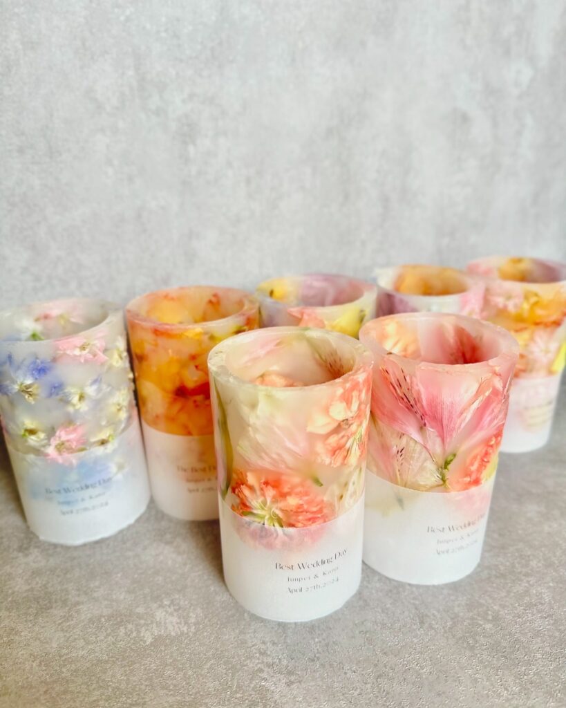 花　保存方法　bellbouquet(ベルブーケ)　アフターブーケキャンドル