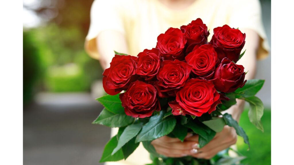 薔薇の花束