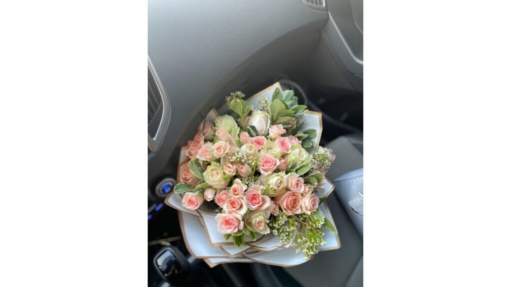 花　保存方法　車内
