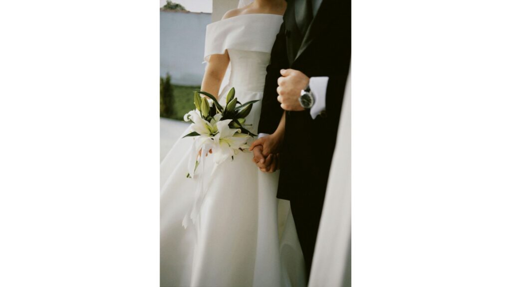 結婚式　ブーケ　カサブランカ