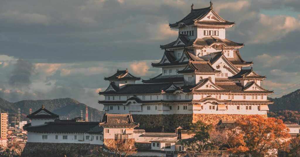 兵庫県がイメージされる姫路城の画像